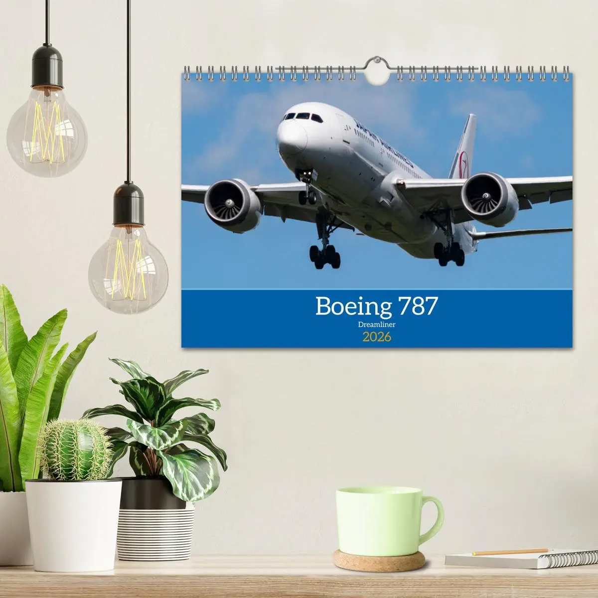 Bild: 9783516639407 | Boeing 787 Kalender (Wandkalender 2026 DIN A4 quer), CALVENDO...