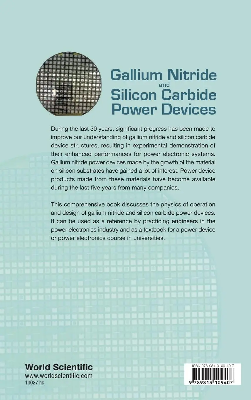 Rückseite: 9789813109407 | GALLIUM NITRIDE AND SILICON CARBIDE POWER DEVICES | B Jayant Baliga