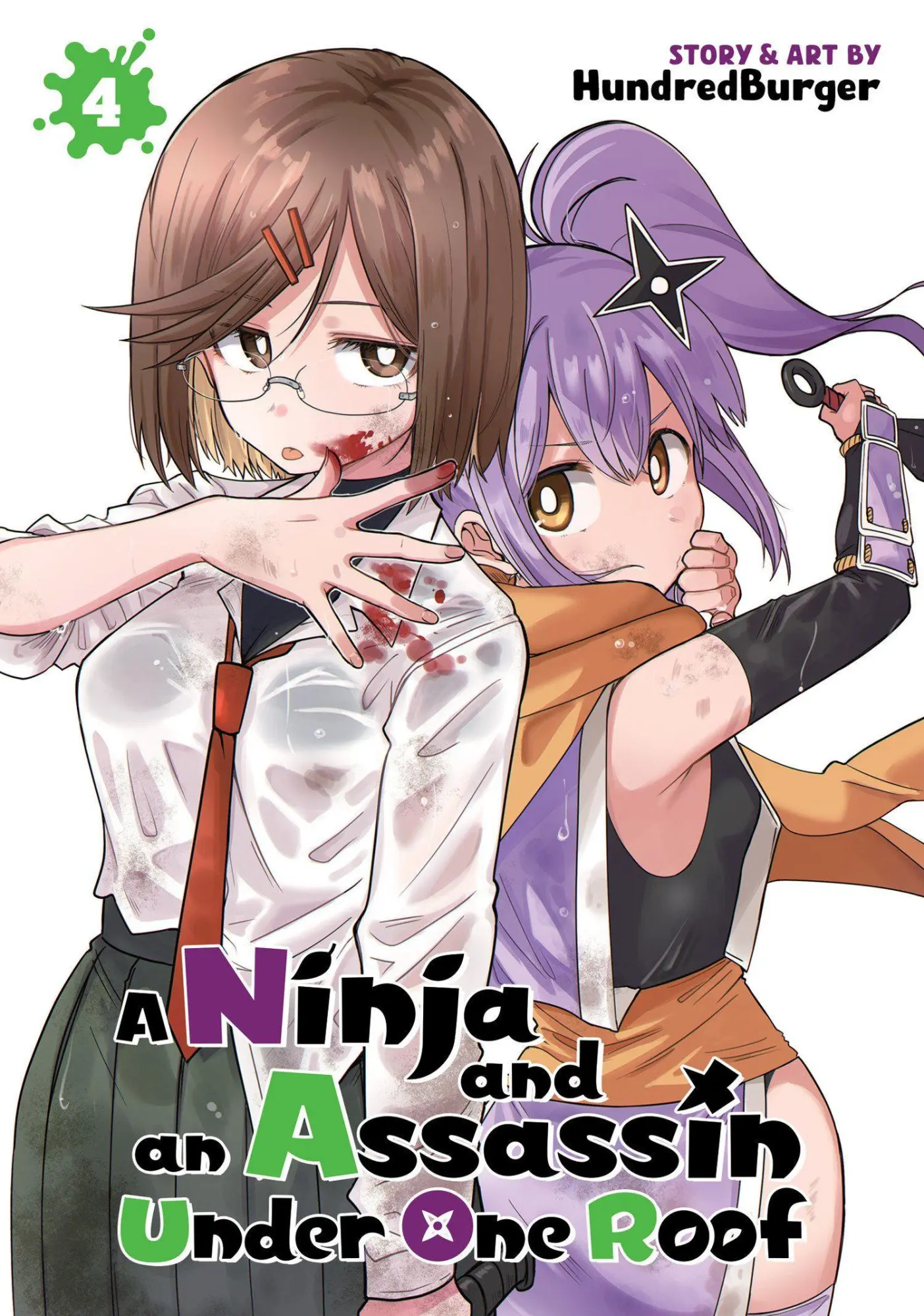 Cover: 9798895619407 | A Ninja and an Assassin Under One Roof Vol. 4 | Hundredburger | Buch