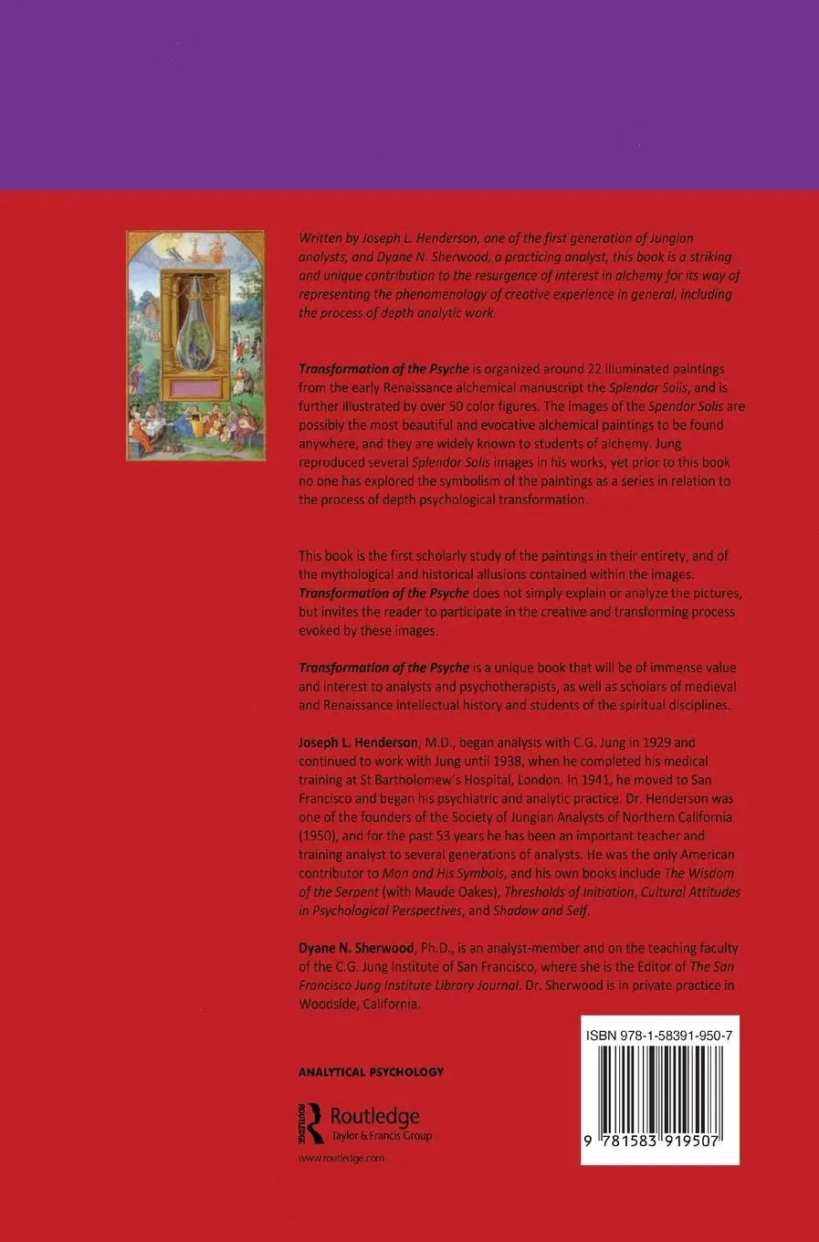 Rückseite: 9781583919507 | Transformation of the Psyche | Joseph L. Henderson (u. a.) | Buch