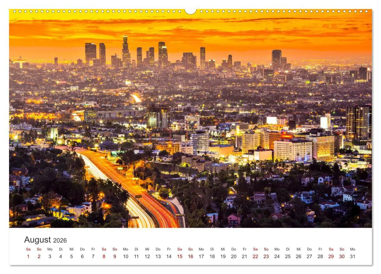 Bild: 9783457539507 | Los Angeles - Kalifornien (hochwertiger Premium Wandkalender 2026...