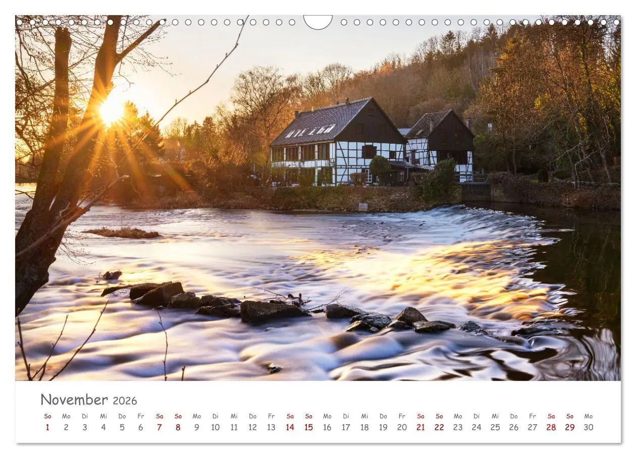 Bild: 9783457609507 | Heimat Entdecken: Bergisches Land (Wandkalender 2026 DIN A3 quer),...