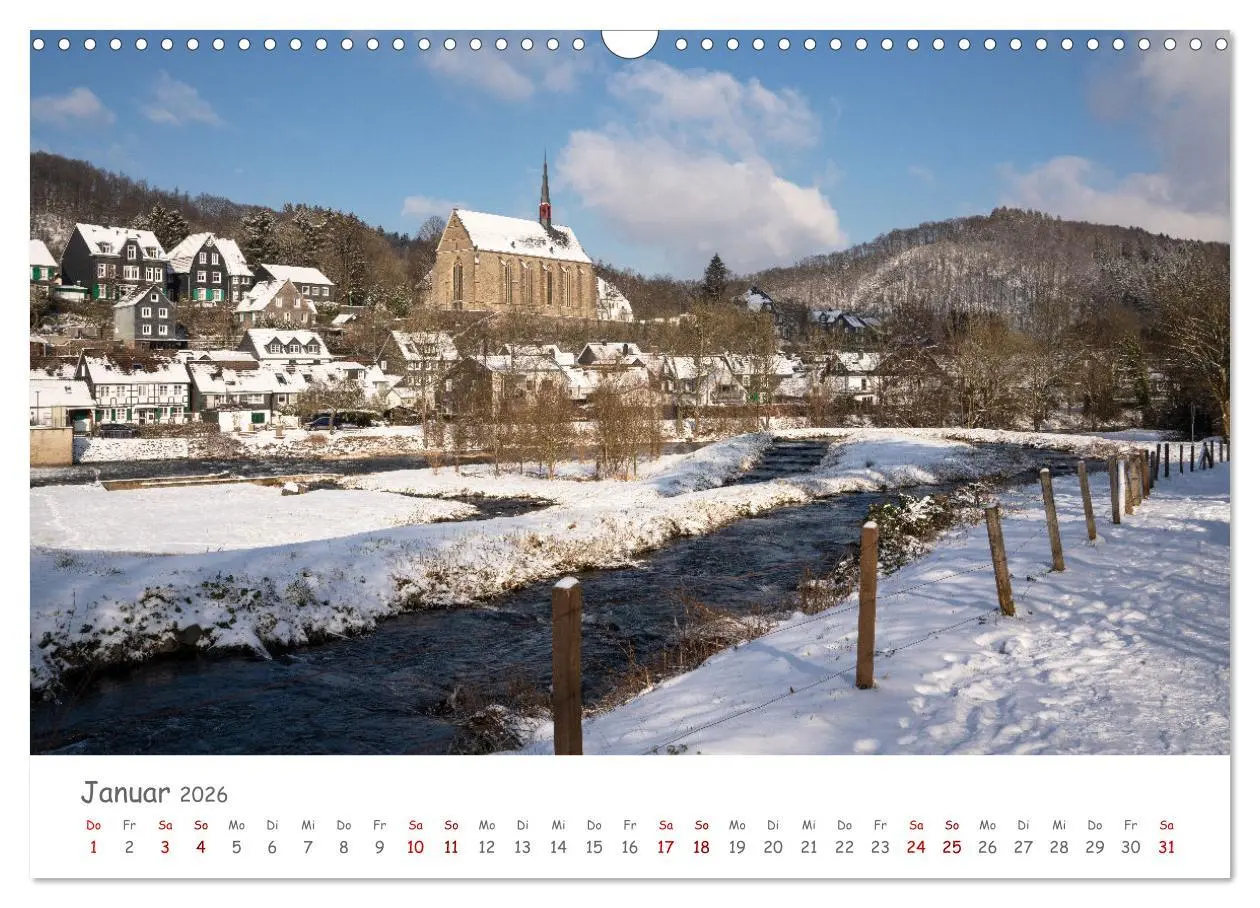 Bild: 9783457609507 | Heimat Entdecken: Bergisches Land (Wandkalender 2026 DIN A3 quer),...