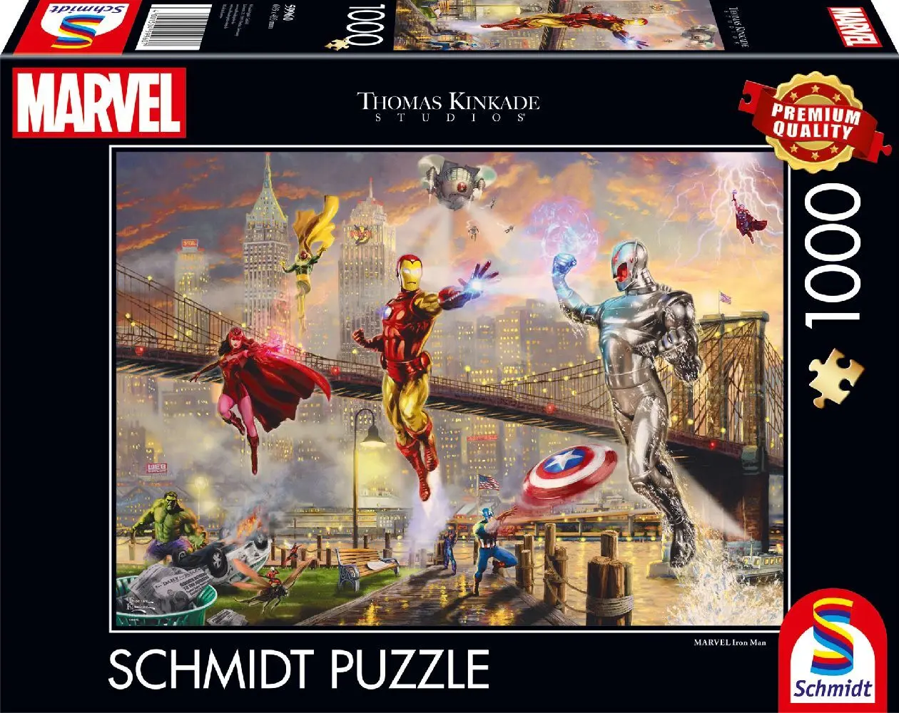 Cover: 4001504599607 | Iron Man | Spiel | Schachtel | 59960 | 2024 | Schmidt Spiele