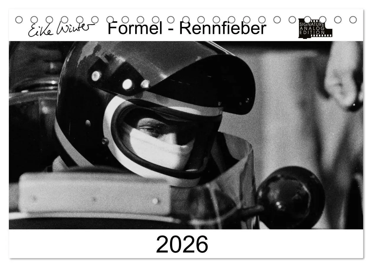 Cover: 9783457699607 | Formel - Rennfieber (Tischkalender 2026 DIN A5 quer), CALVENDO...