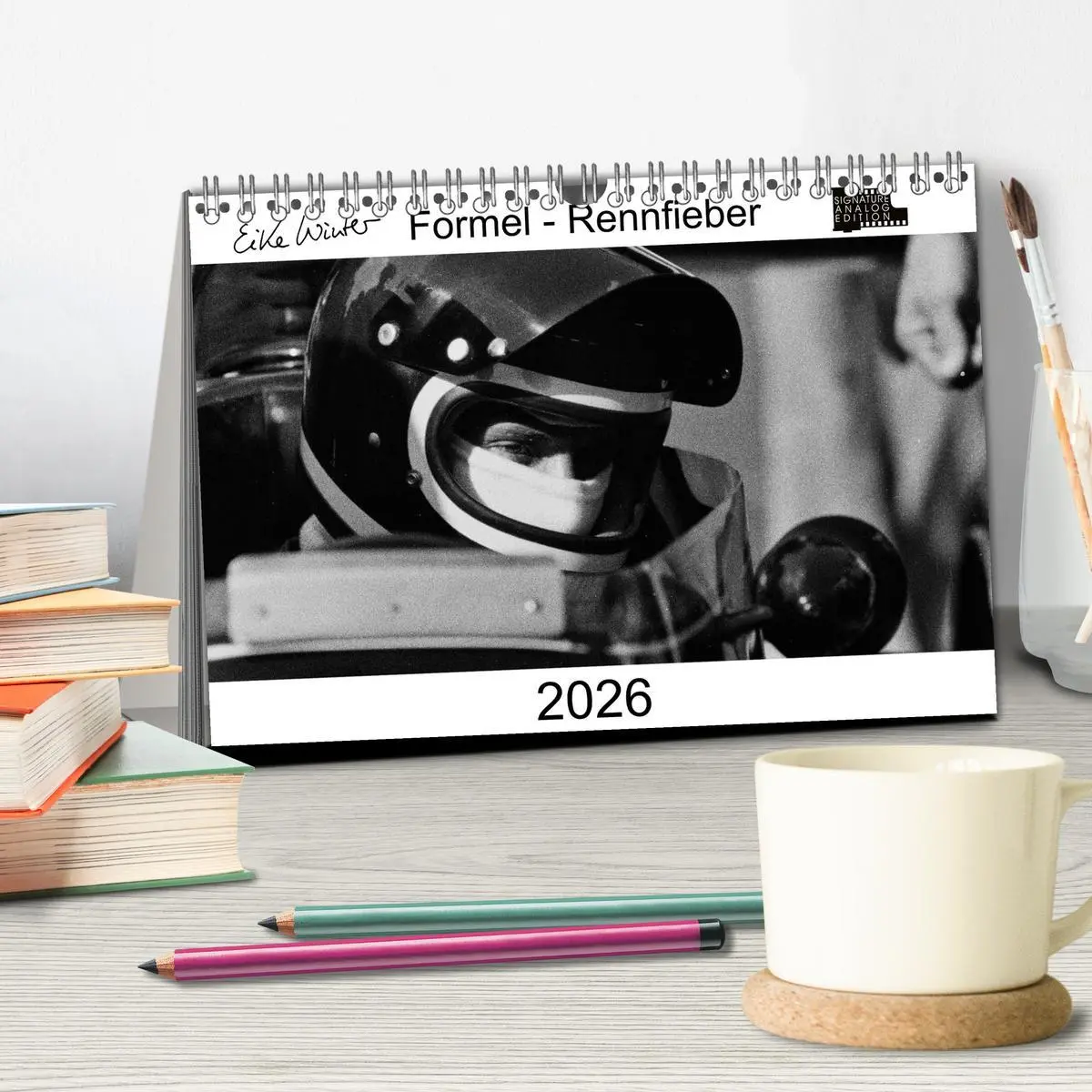 Bild: 9783457699607 | Formel - Rennfieber (Tischkalender 2026 DIN A5 quer), CALVENDO...