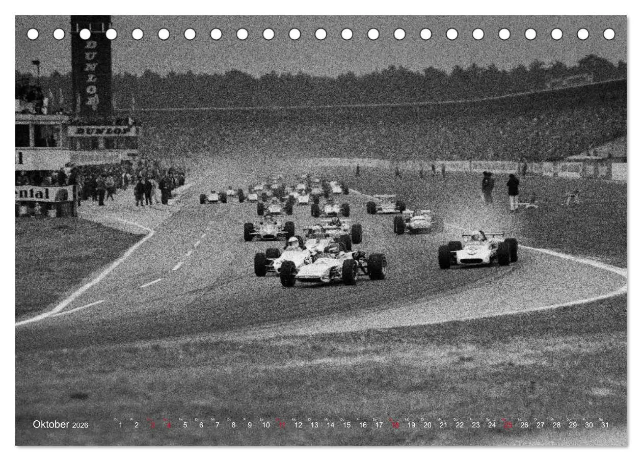 Bild: 9783457699607 | Formel - Rennfieber (Tischkalender 2026 DIN A5 quer), CALVENDO...