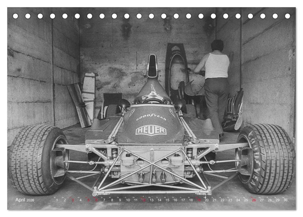 Bild: 9783457699607 | Formel - Rennfieber (Tischkalender 2026 DIN A5 quer), CALVENDO...