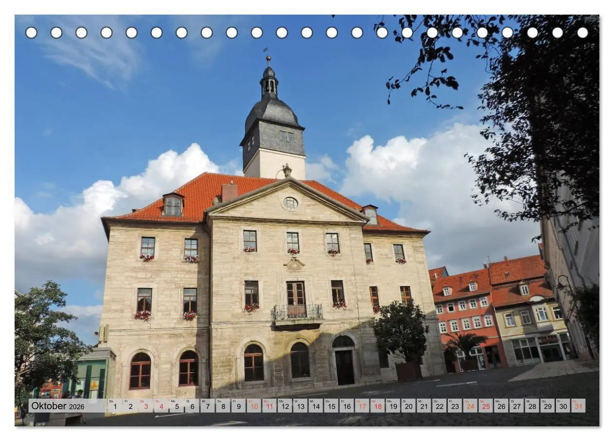 Bild: 9783457909607 | Bad Langensalza - Die Kur- und Gartenstadt (Tischkalender 2026 DIN...
