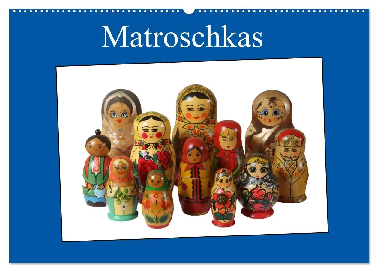 Cover: 9783516239607 | Matroschkas (Wandkalender 2026 DIN A2 quer), CALVENDO Monatskalender