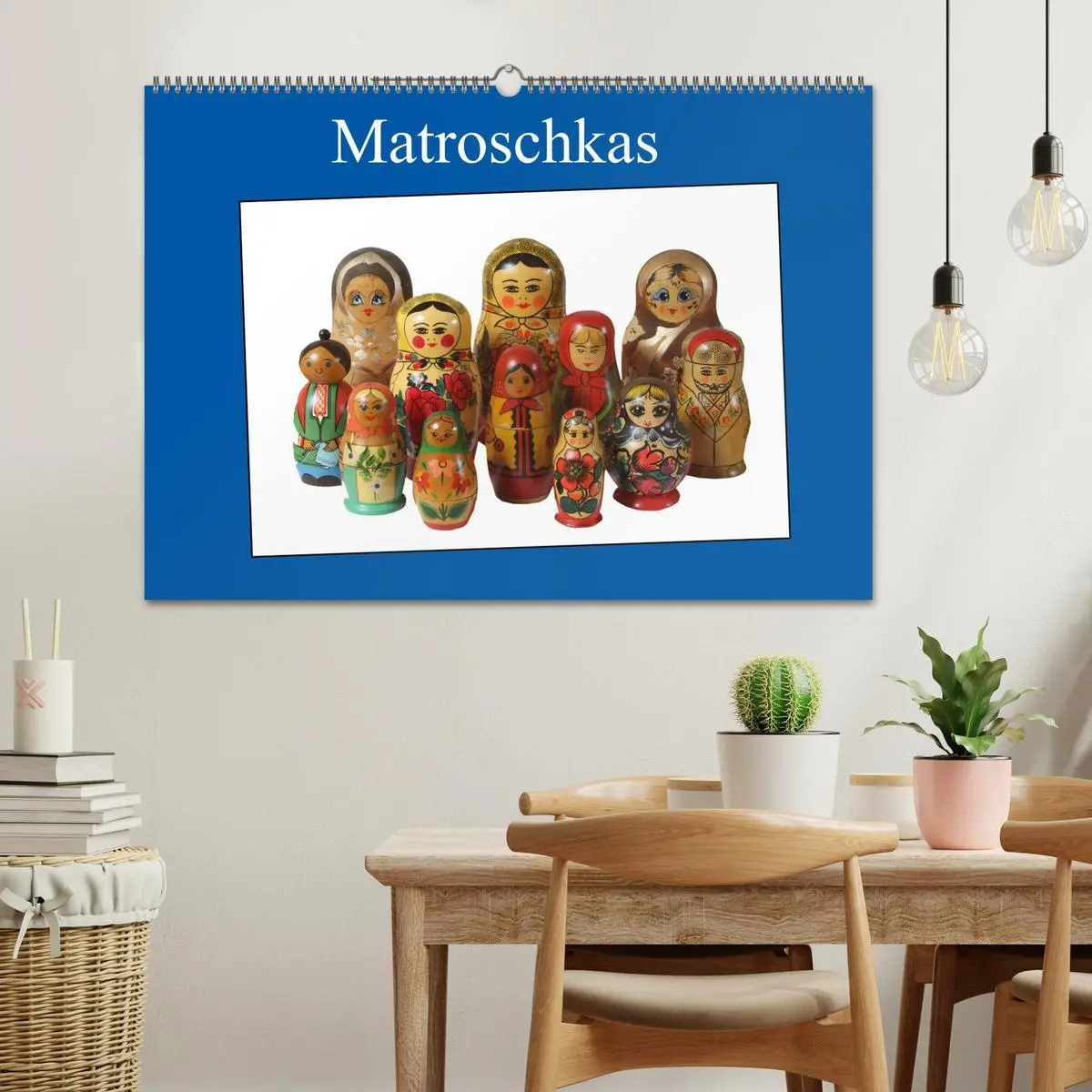 Bild: 9783516239607 | Matroschkas (Wandkalender 2026 DIN A2 quer), CALVENDO Monatskalender