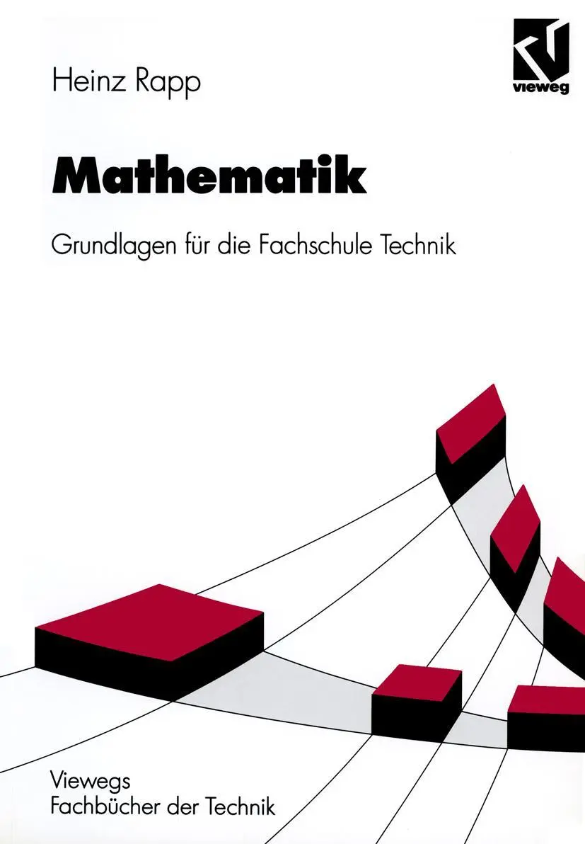 Cover: 9783528049607 | Mathematik | Grundlagen für die Fachschule Technik | Heinz Rapp | Buch