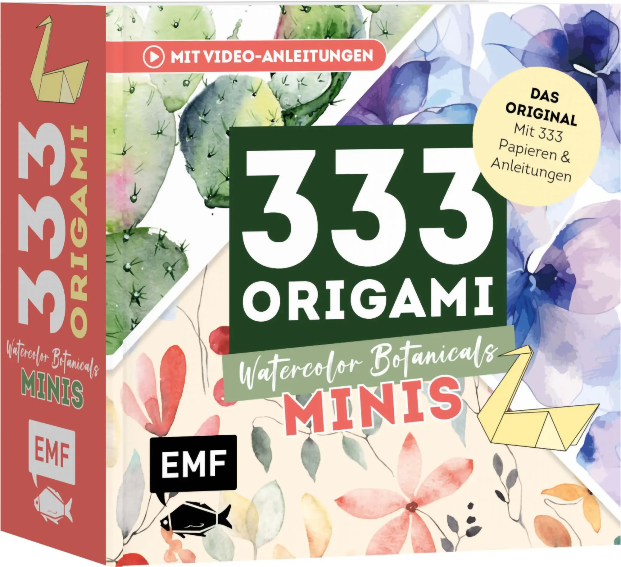 Cover: 9783745929607 | 333 Origami Minis - Watercolor Botanicals | Taschenbuch | 704 S.