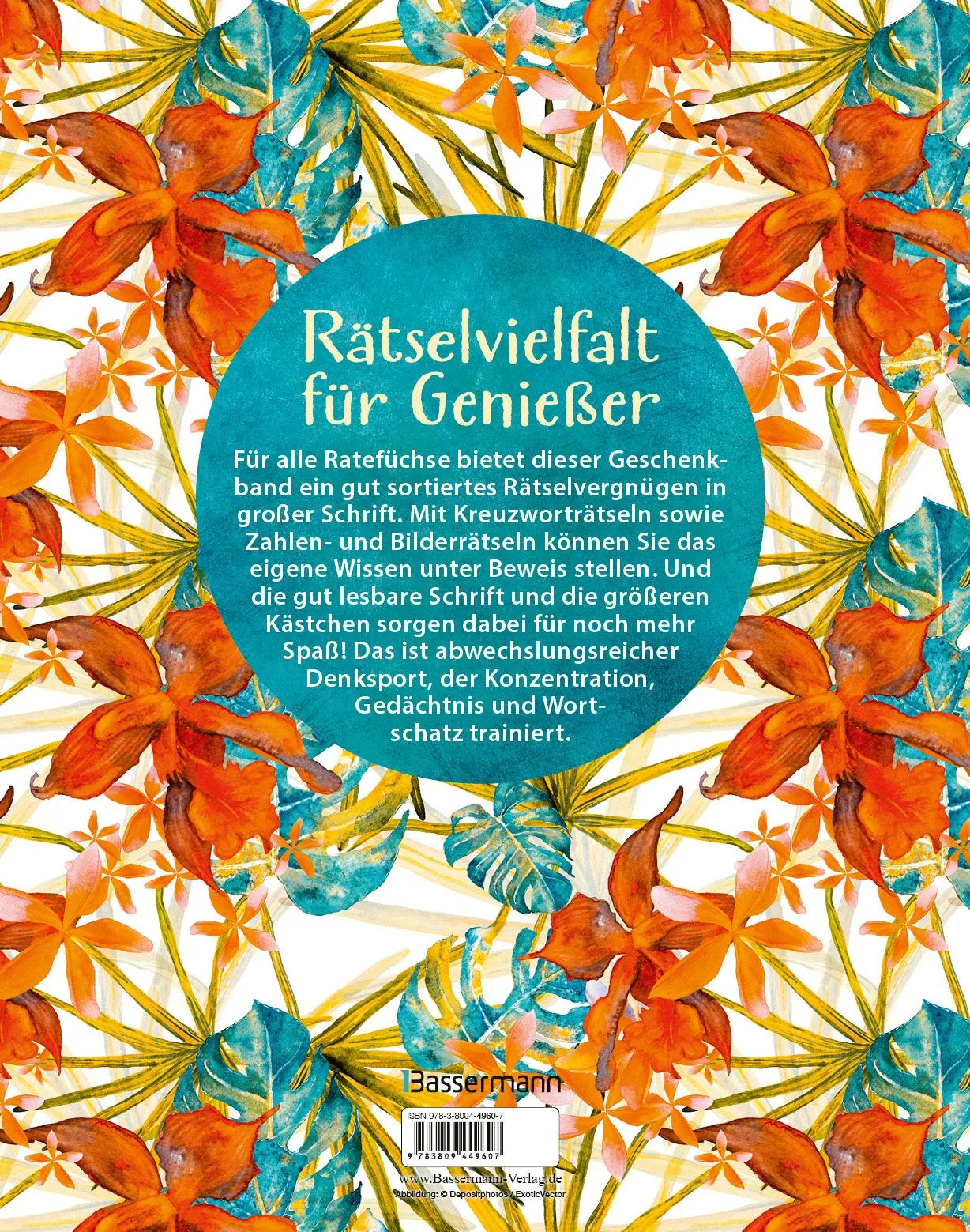 Bild: 9783809449607 | Rätselmix - 400 Rätsel in großer Schrift - Geschenkedition | Krüger
