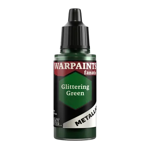 Cover: 5713799319707 | Warpaints Fanatic Metallic: Glittering Green | The Army Painter