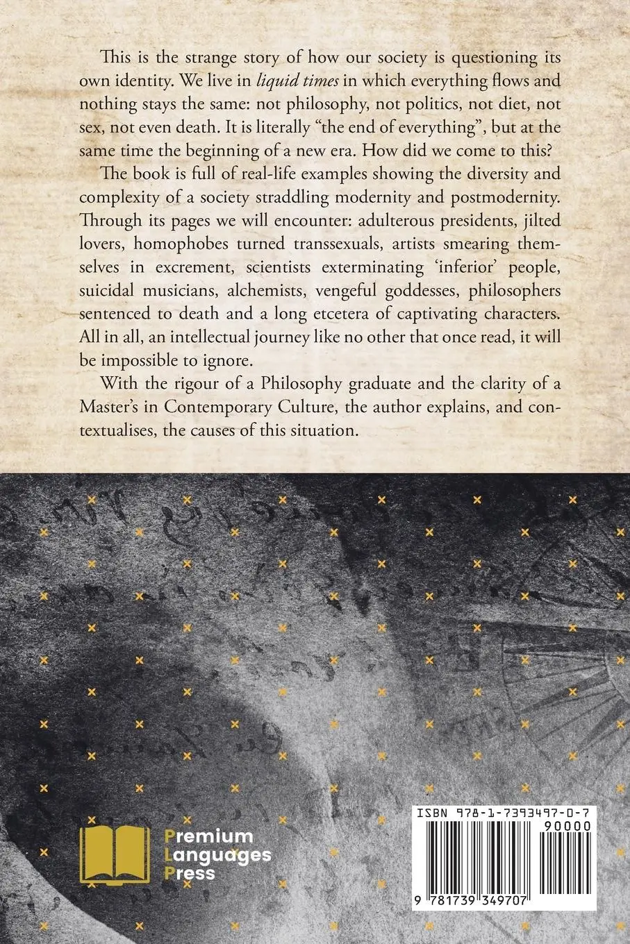 Rückseite: 9781739349707 | The End of Everything | A society in transition | Vega | Taschenbuch