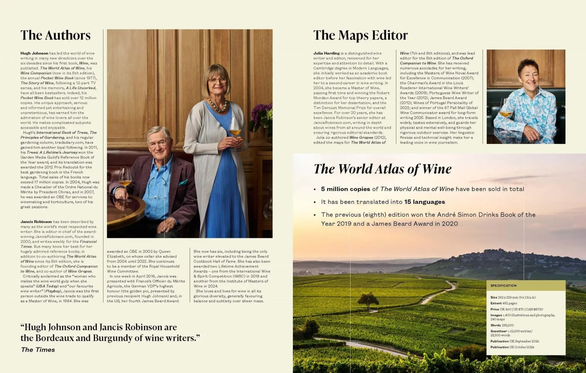 Bild: 9781784729707 | The World Atlas of Wine | Hugh Johnson (u. a.) | Buch | Englisch