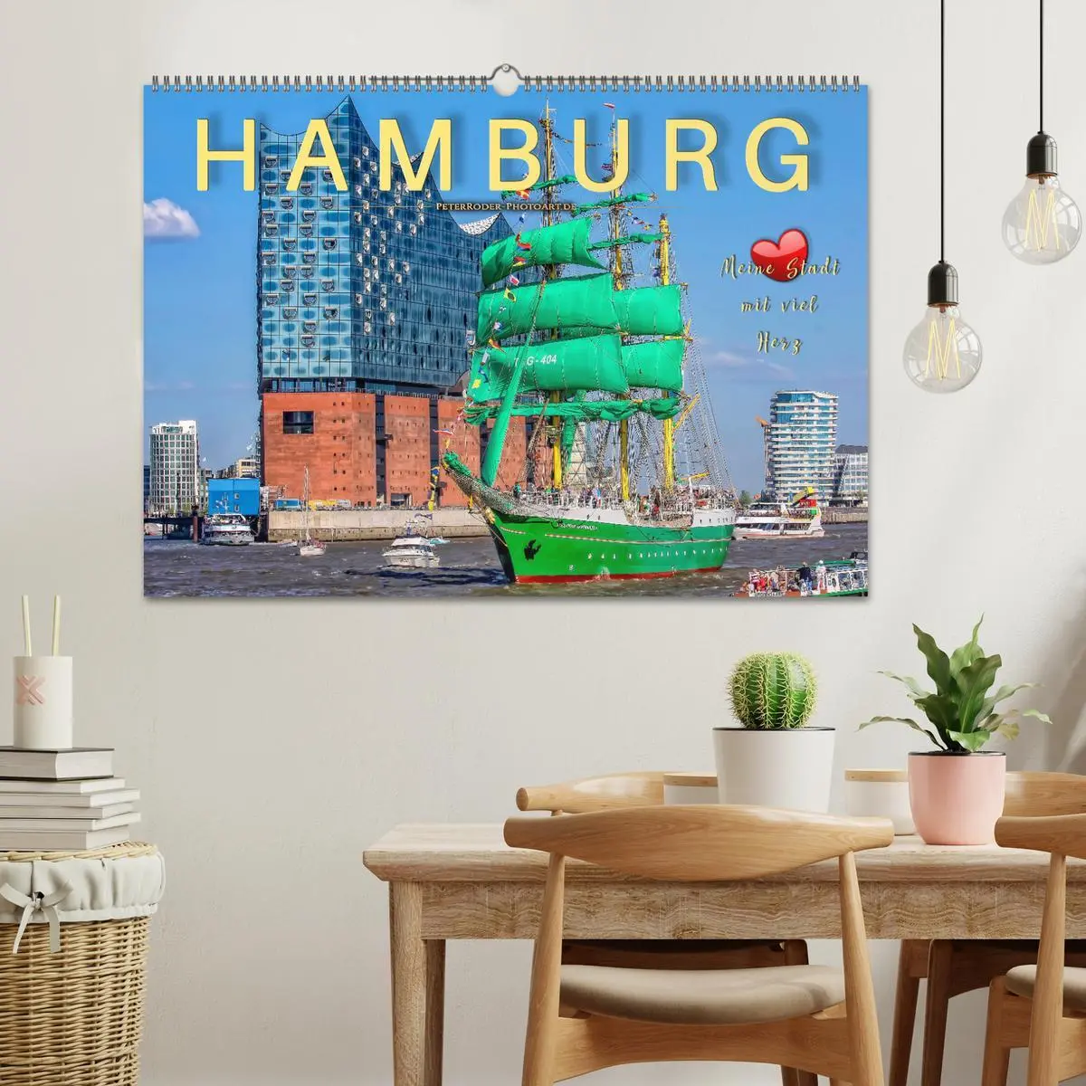 Bild: 9783457829707 | Hamburg - meine Stadt mit viel Herz (Wandkalender 2026 DIN A2...
