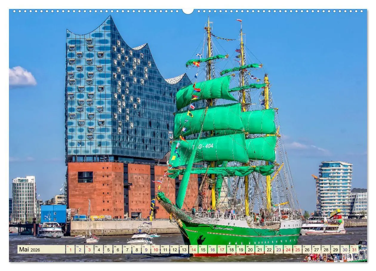 Bild: 9783457829707 | Hamburg - meine Stadt mit viel Herz (Wandkalender 2026 DIN A2...