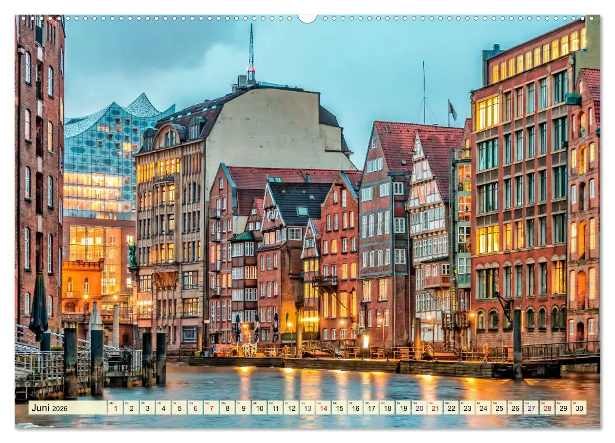 Bild: 9783457829707 | Hamburg - meine Stadt mit viel Herz (Wandkalender 2026 DIN A2...