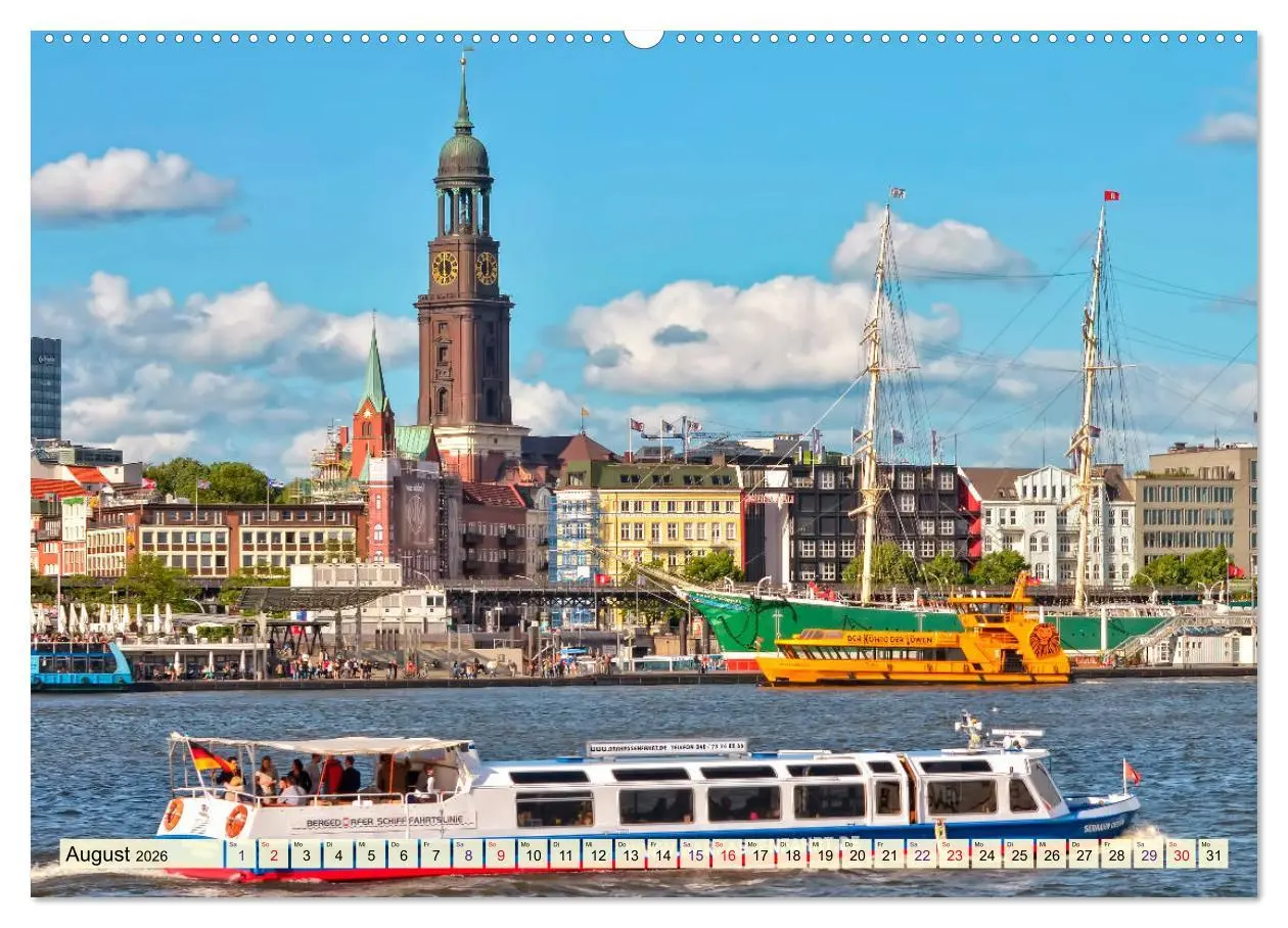 Bild: 9783457829707 | Hamburg - meine Stadt mit viel Herz (Wandkalender 2026 DIN A2...