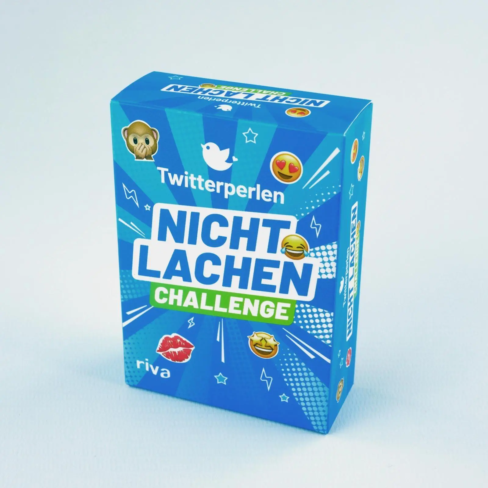 Bild: 9783742329707 | Twitterperlen - Die Nicht-lachen-Challenge | Riva Verlag | Box | 72 S.