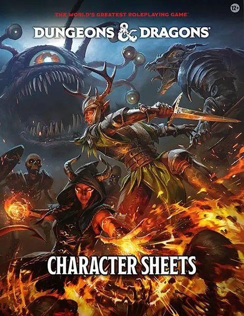 Cover: 9780786969807 | Dungeons &amp; Dragons Rpg: Character Sheets (2024) | Walker (u. a.)