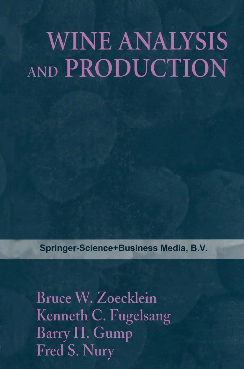 Cover: 9781475769807 | Wine Analysis and Production | Zoecklein | Taschenbuch | xviii | 2013