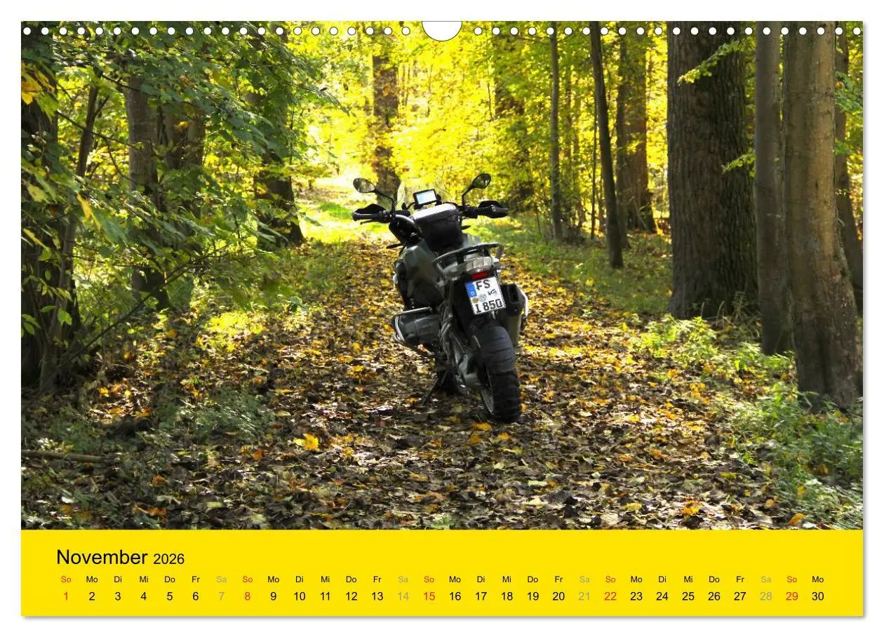 Bild: 9783457989807 | Freude an - Spaß mit der BMW GS (Wandkalender 2026 DIN A3 quer),...