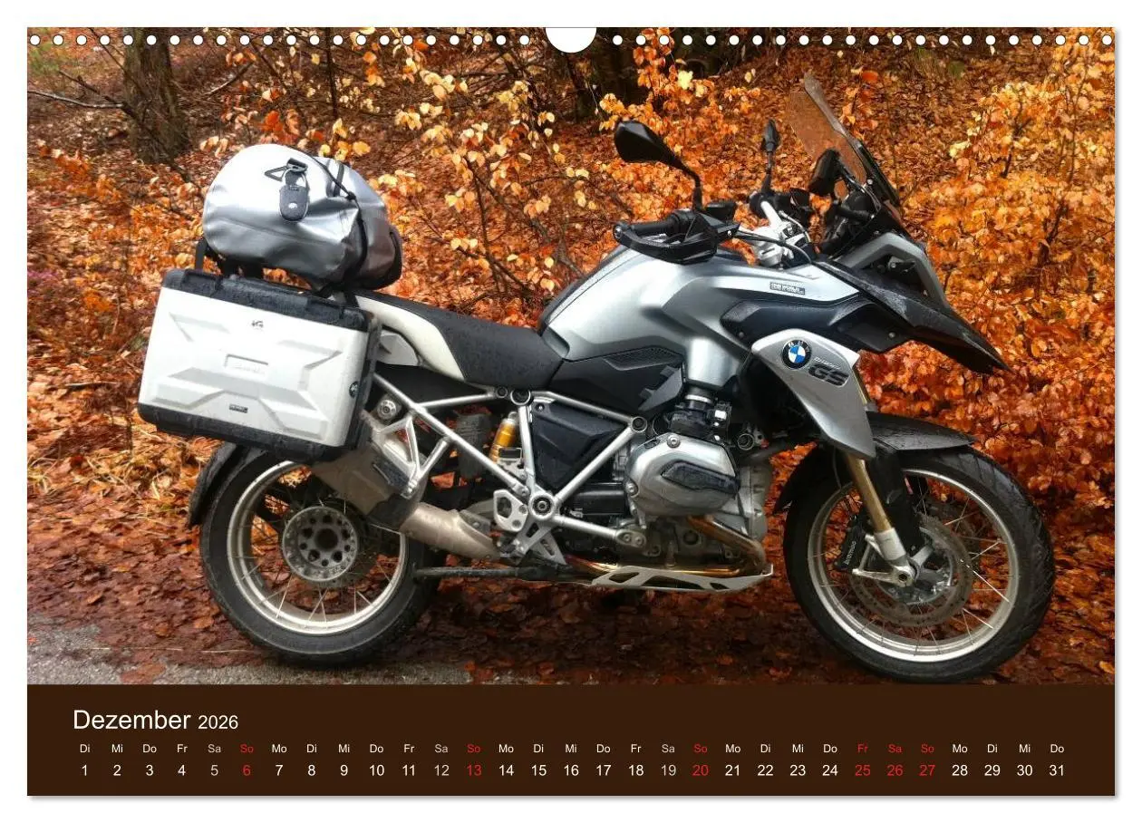 Bild: 9783457989807 | Freude an - Spaß mit der BMW GS (Wandkalender 2026 DIN A3 quer),...