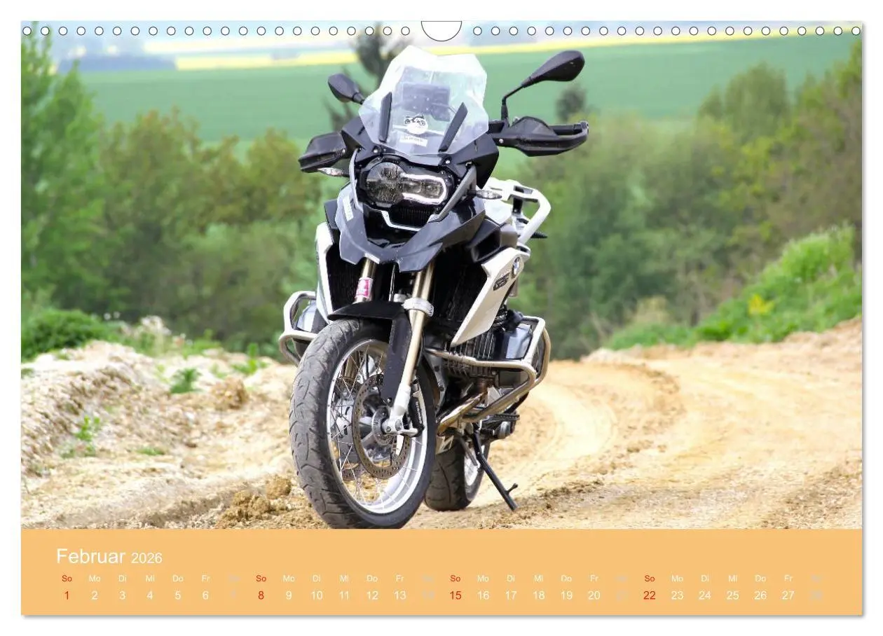 Bild: 9783457989807 | Freude an - Spaß mit der BMW GS (Wandkalender 2026 DIN A3 quer),...