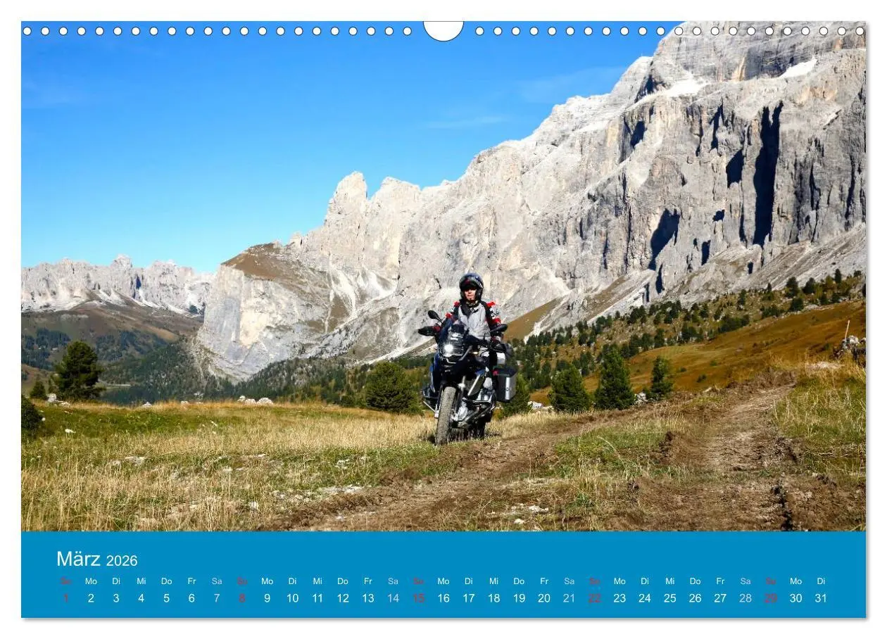 Bild: 9783457989807 | Freude an - Spaß mit der BMW GS (Wandkalender 2026 DIN A3 quer),...