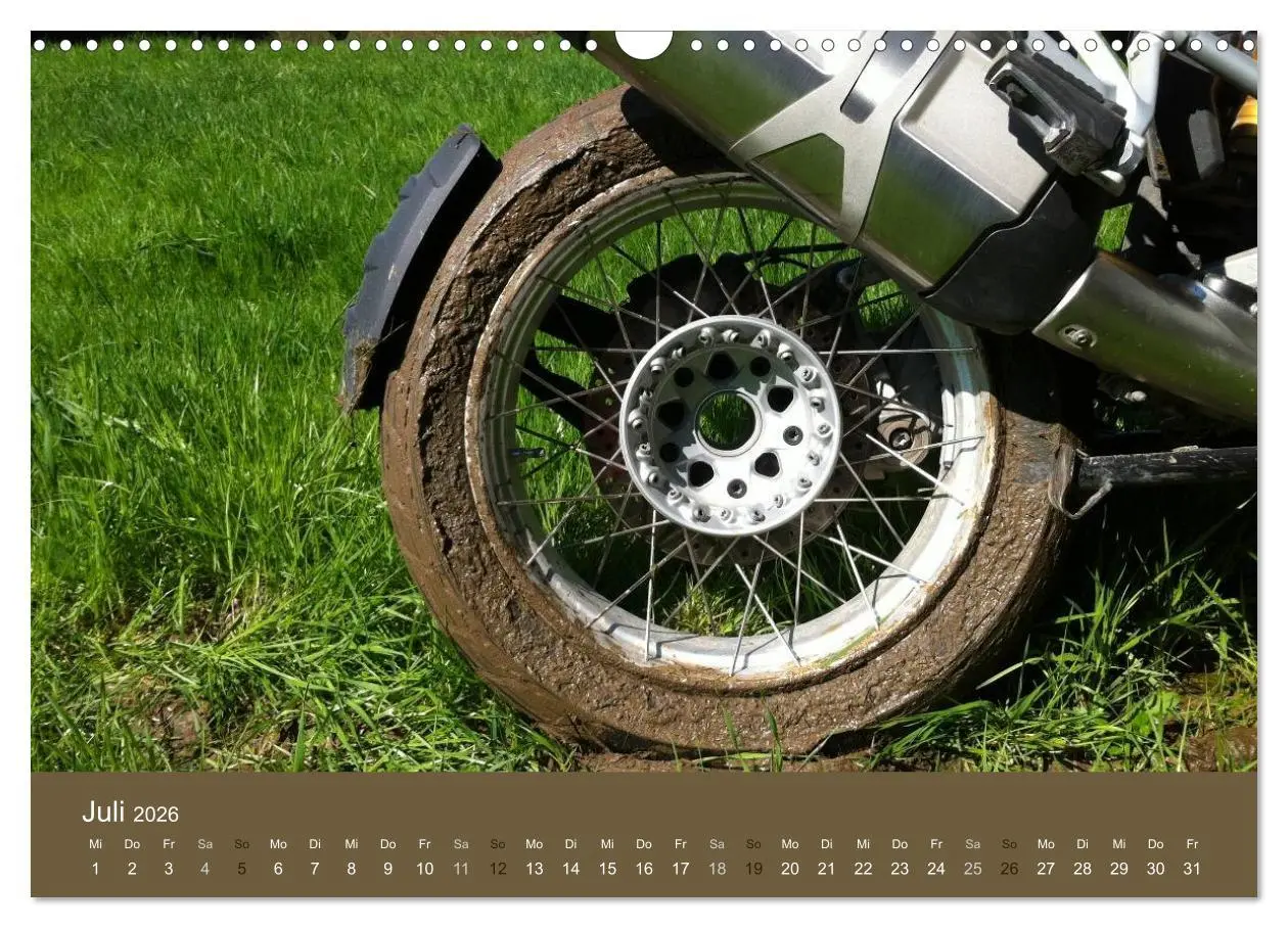 Bild: 9783457989807 | Freude an - Spaß mit der BMW GS (Wandkalender 2026 DIN A3 quer),...