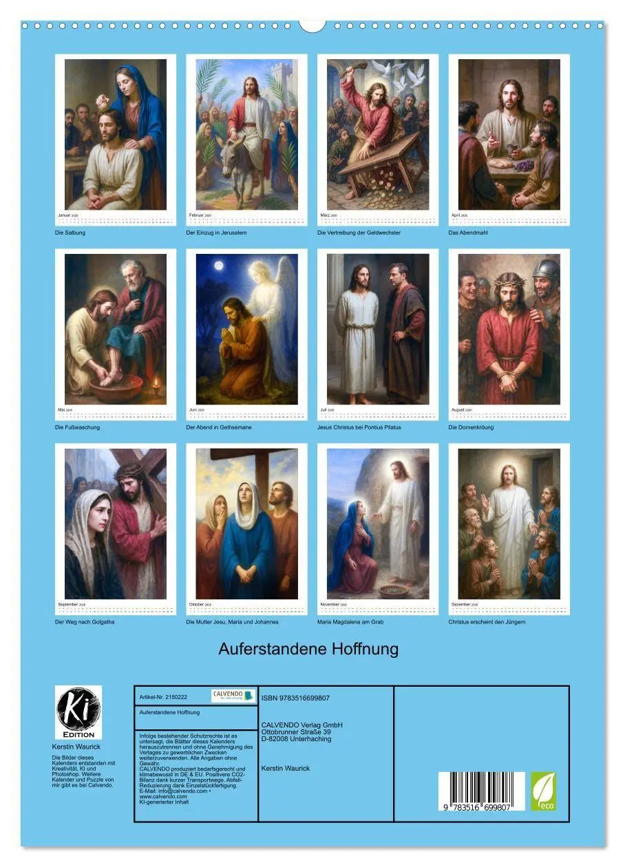 Bild: 9783516699807 | Auferstandene Hoffnung (hochwertiger Premium Wandkalender 2026 DIN...
