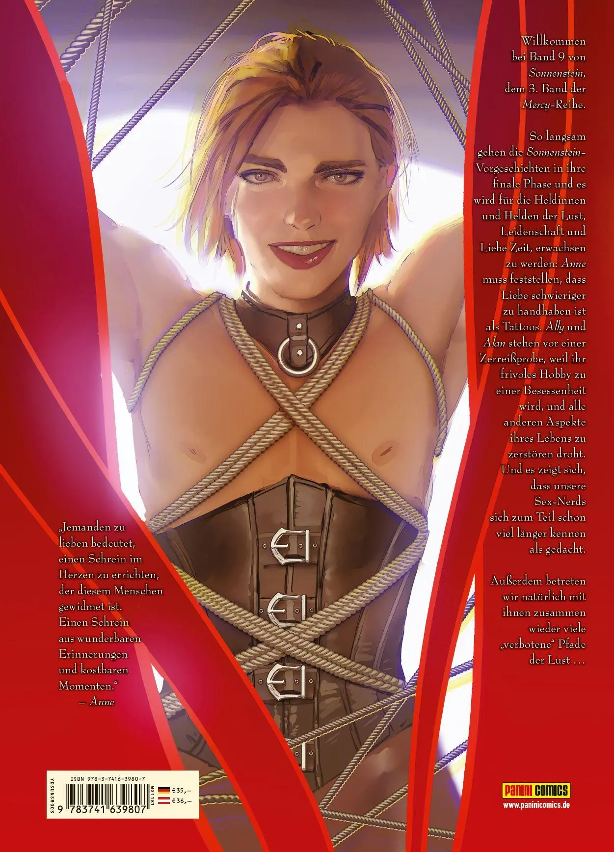 Rückseite: 9783741639807 | Sonnenstein: Mercy | Bd. 3 | Stjepan Sejic | Buch | 224 S. | Deutsch