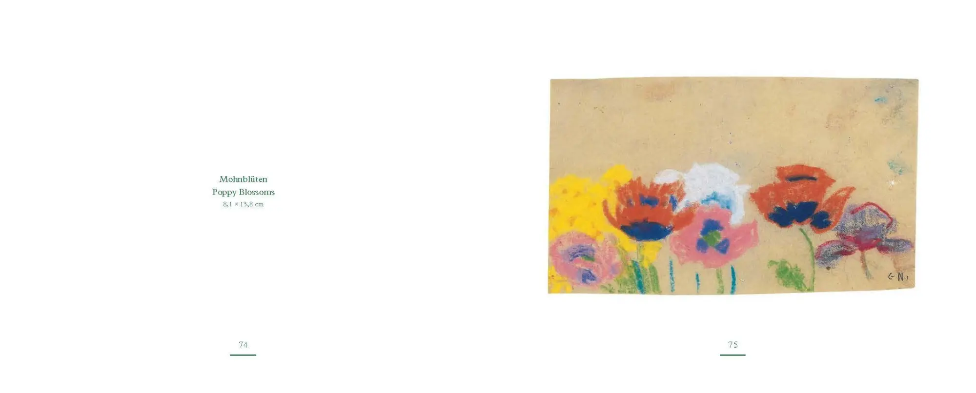 Bild: 9783791379807 | Emil Nolde | Farbige Notizen/Coloured Notes (Deutsch, Englisch) | Ring