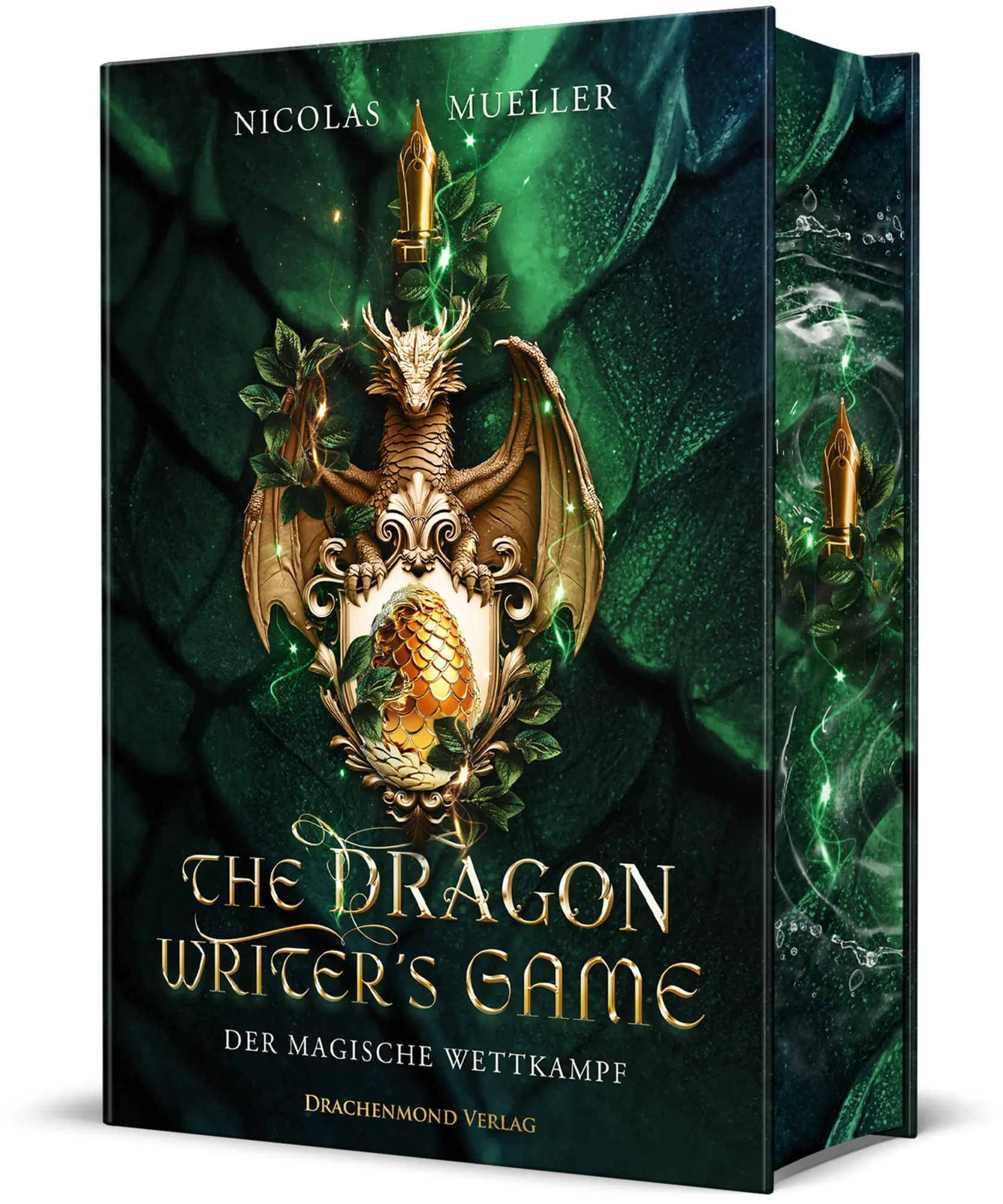 Cover: 9783959919807 | The Dragon Writer's Game - Der magische Wettkampf | Nicolas Mueller