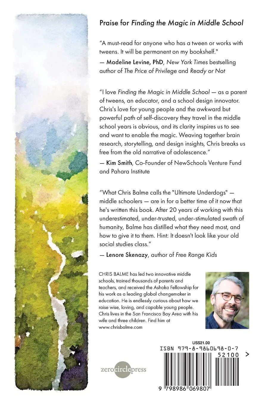 Rückseite: 9798986069807 | Finding the Magic in Middle School | Chris Balme | Taschenbuch | 2022