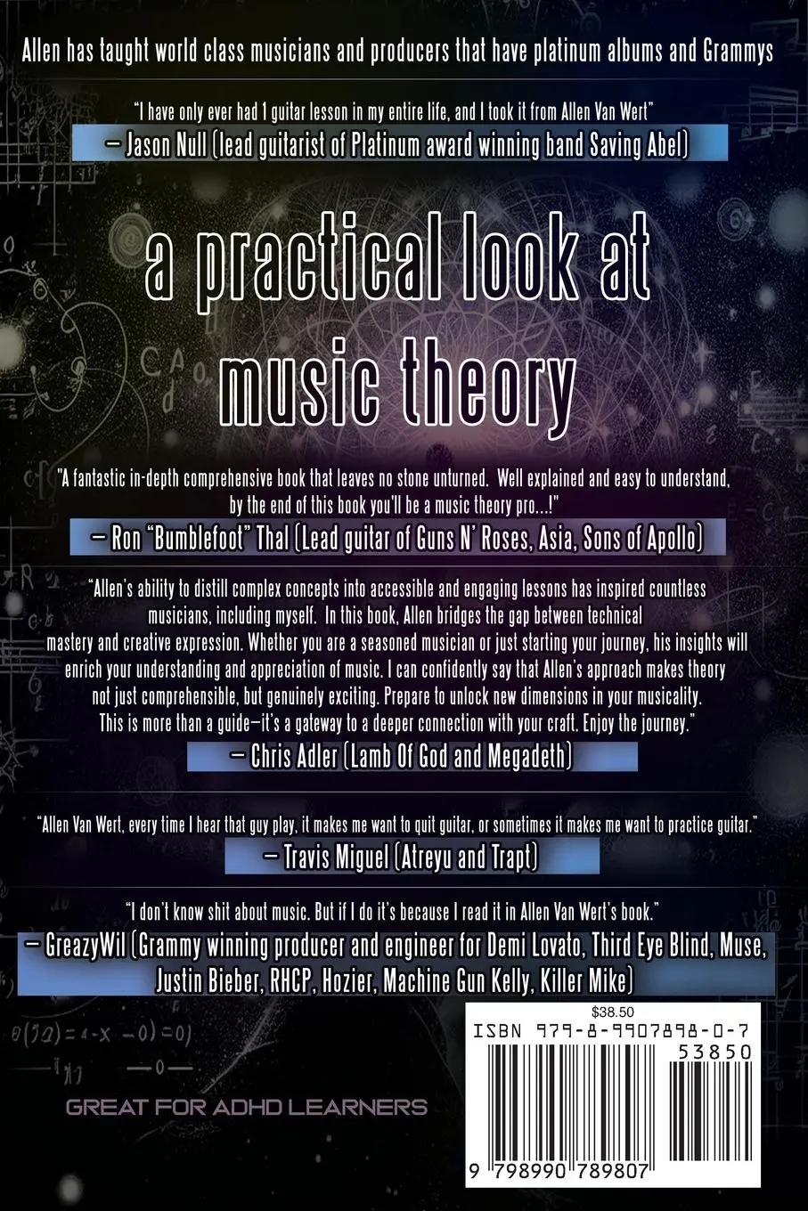 Rückseite: 9798990789807 | The Science of Music | A Practical Look at Music Theory | Wert | Buch