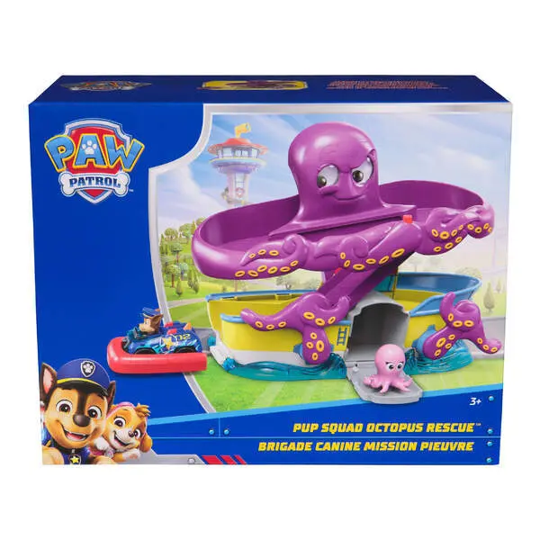 Bild: 681147089907 | PAW Pup Squad Oktopus Spielset | Karton | 70899 | Deutsch | 2025