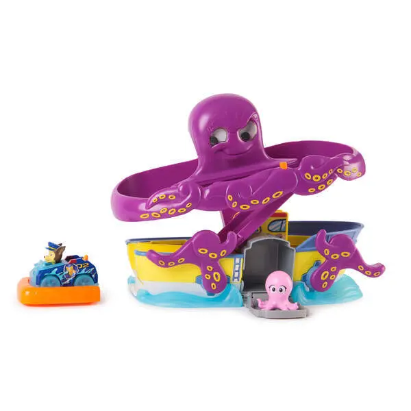Bild: 681147089907 | PAW Pup Squad Oktopus Spielset | Karton | 70899 | Deutsch | 2025