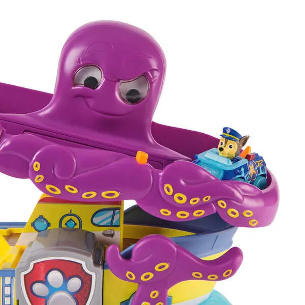 Bild: 681147089907 | PAW Pup Squad Oktopus Spielset | Karton | 70899 | Deutsch | 2025