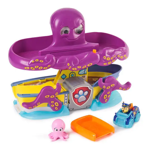 Bild: 681147089907 | PAW Pup Squad Oktopus Spielset | Karton | 70899 | Deutsch | 2025