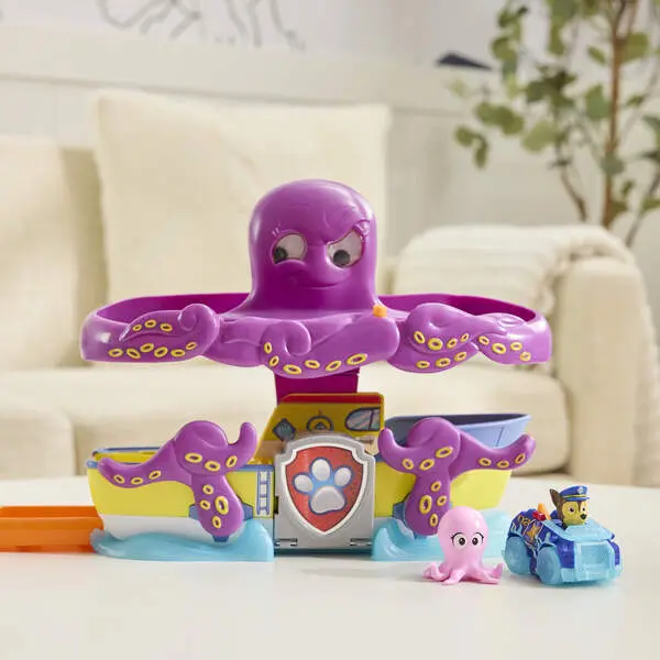 Bild: 681147089907 | PAW Pup Squad Oktopus Spielset | Karton | 70899 | Deutsch | 2025