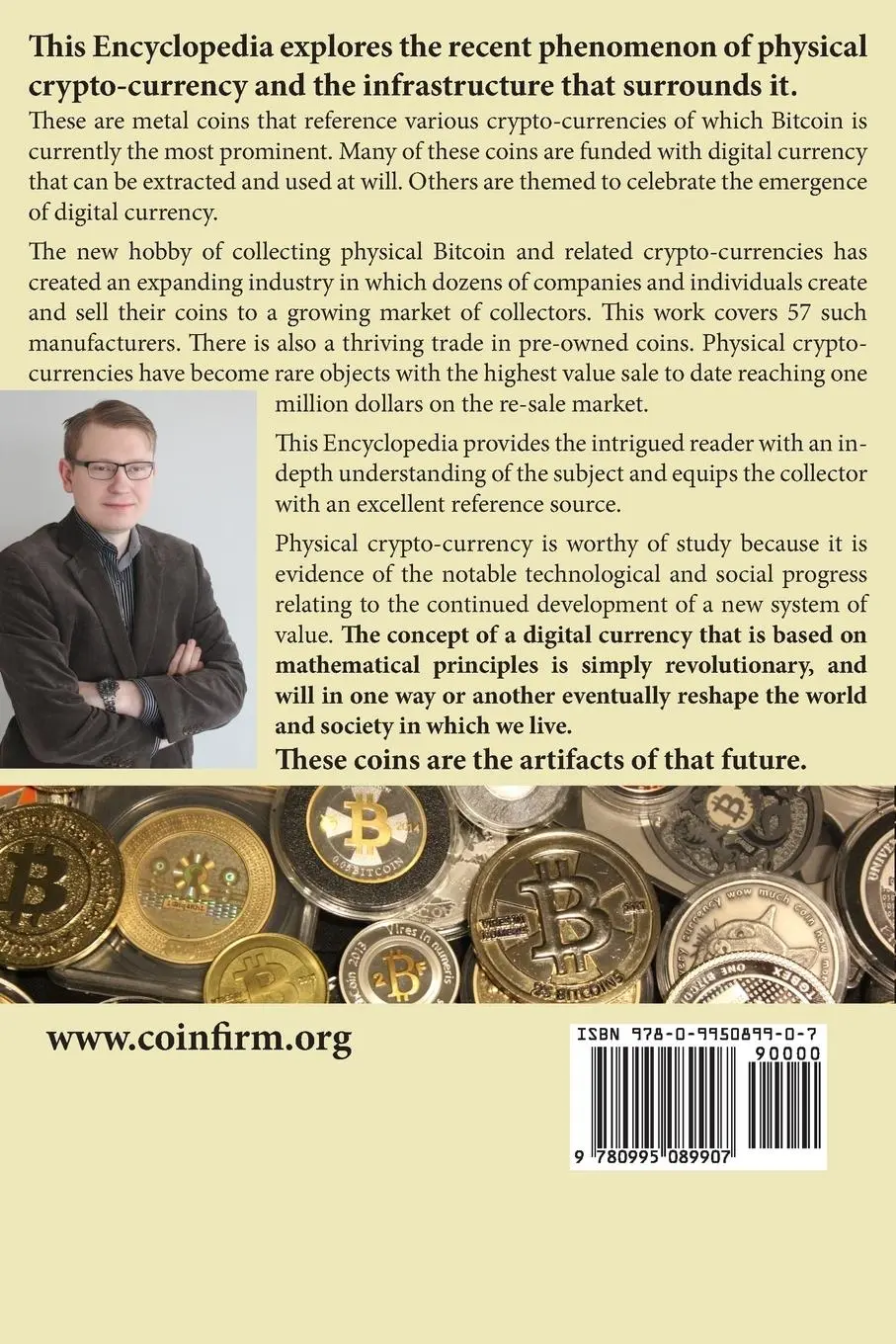 Rückseite: 9780995089907 | Encyclopedia of Physical Bitcoins and Crypto-Currencies | Elias Ahonen