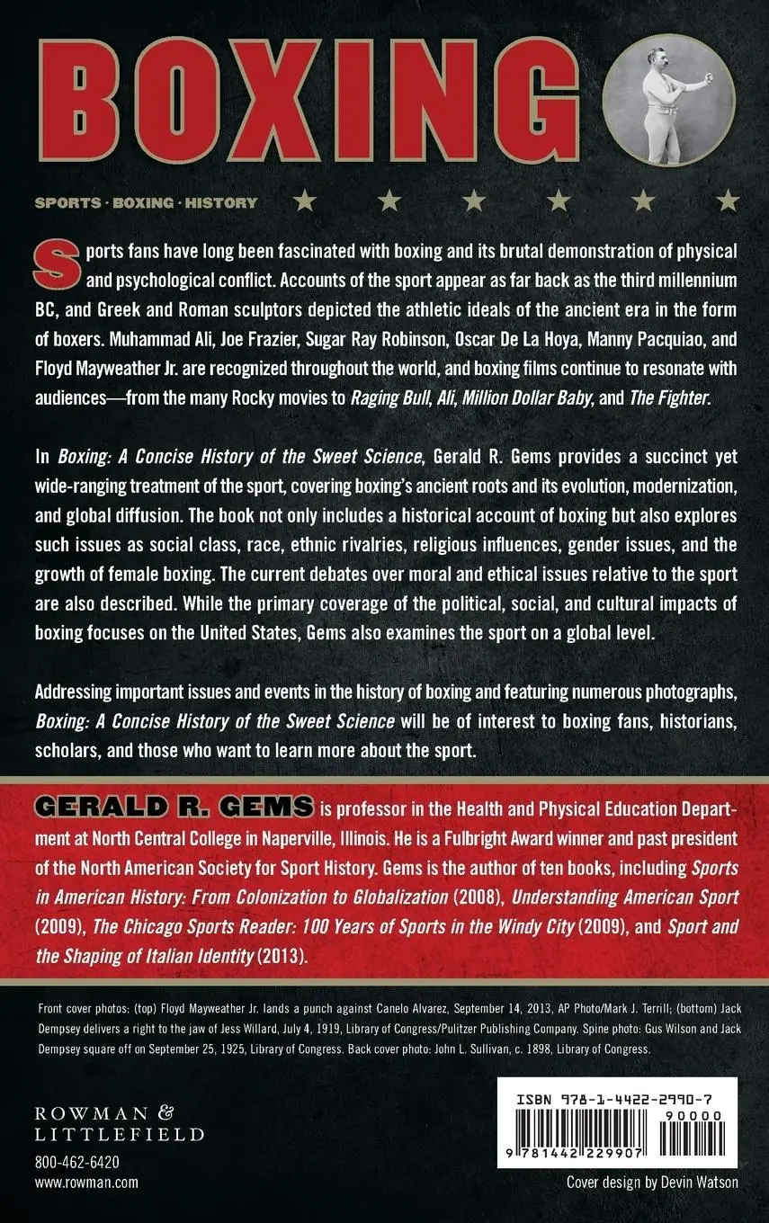 Rückseite: 9781442229907 | Boxing | A Concise History of the Sweet Science | Gerald R. Gems