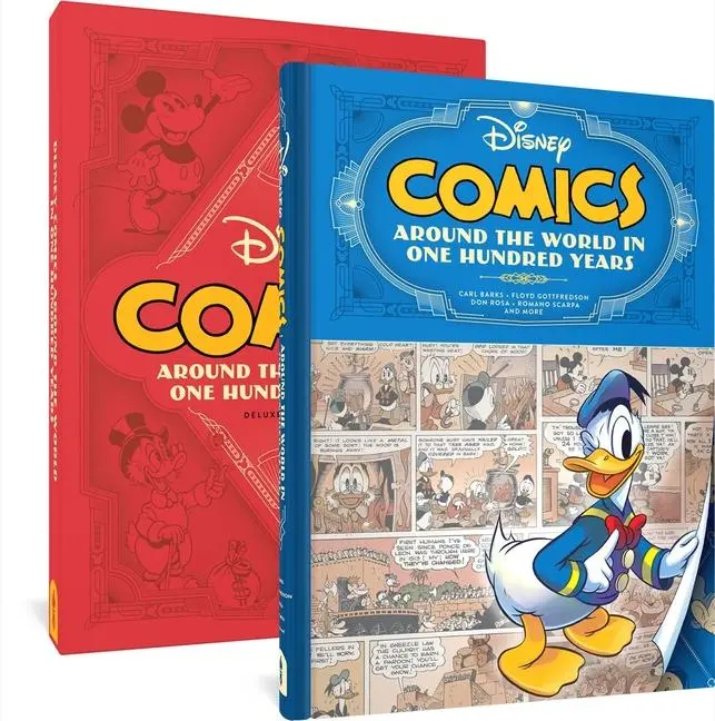Cover: 9781683969907 | Disney Comics: Around the World in One Hundred Years | Deluxe Edition
