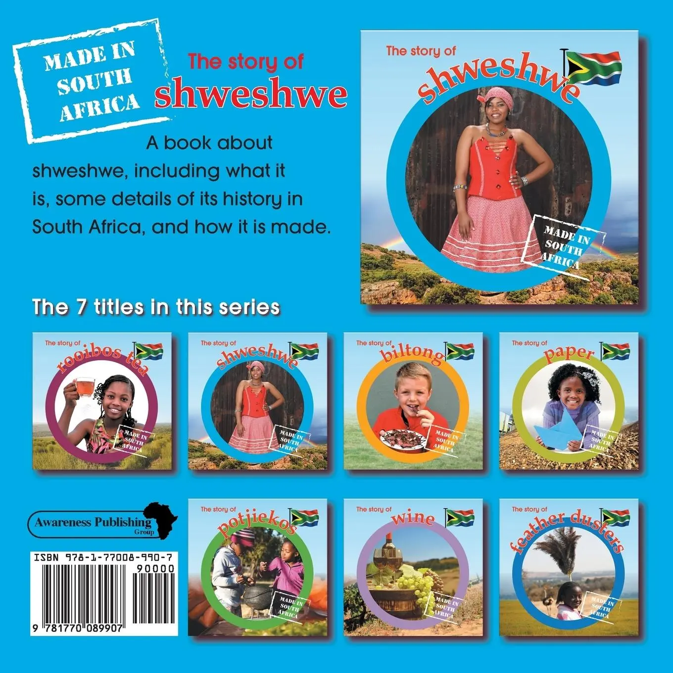 Rückseite: 9781770089907 | The story of shweshwe | Made in South Africa | Lynn Barnes | Buch