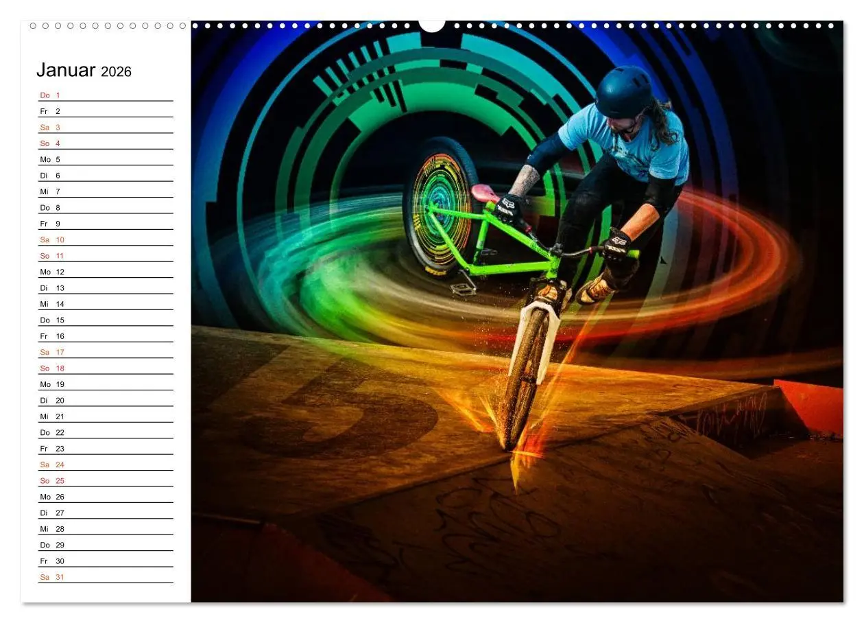 Bild: 9783457979907 | BMX My Life (hochwertiger Premium Wandkalender 2026 DIN A2 quer),...
