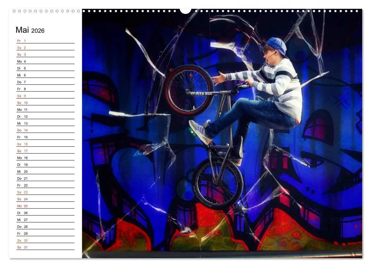 Bild: 9783457979907 | BMX My Life (hochwertiger Premium Wandkalender 2026 DIN A2 quer),...